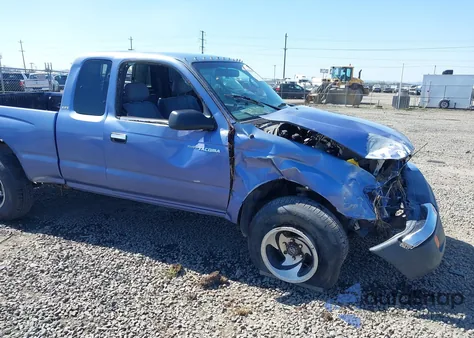 2000 Toyota Tacoma из США, поврежденный, VIN 4TAWM72N7YZ657686